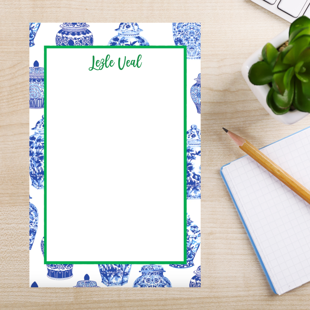 Ginger Jars Notepad