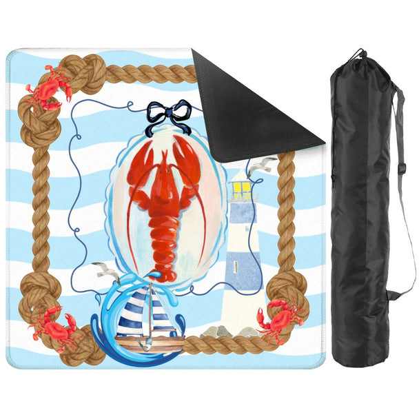 New England Nautical Mahjong Mat