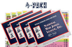 Pre-Order! 2027 NMJL Official Card with Line Finder/Cheat sheet, Mahjong Helper (Copy)