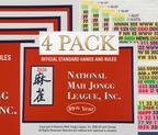 2026 NMJL Official Card with Line Finder/Cheat sheet, Mahjong Helper (Copy)