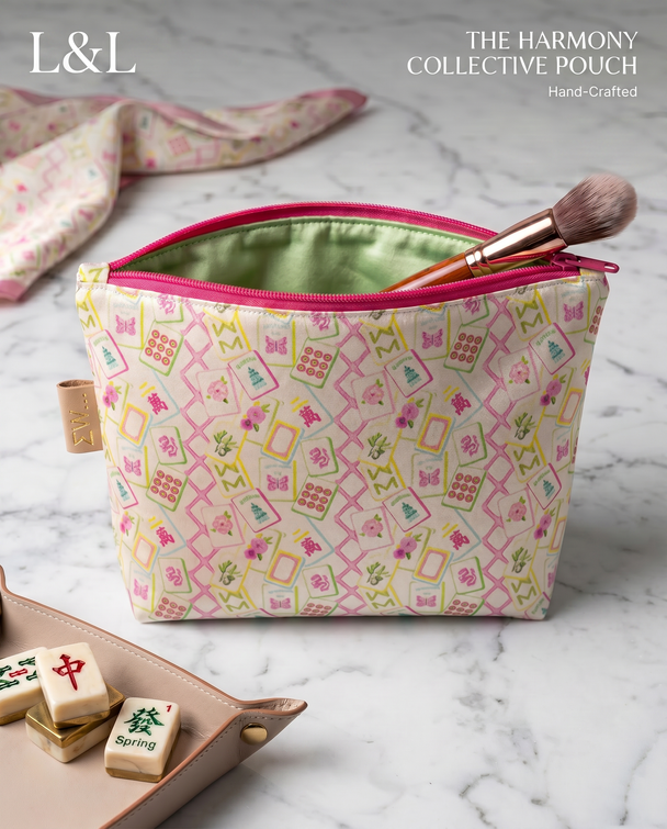 Tile Bag in Premium Cotton Twill