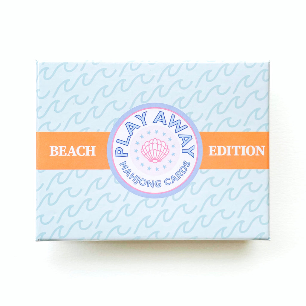 Play Away Mahjong Cards: Beach Edition