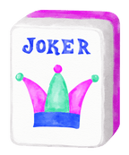 Mahj Party Pair Reversible Garden Stake