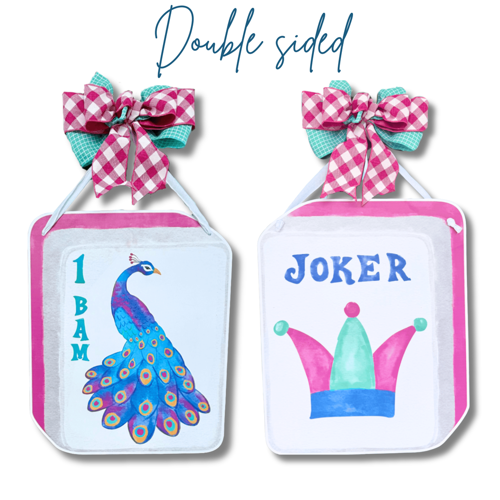 Mahj Party Pair Door Hanger