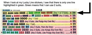 NEW! 2026 OMM Card with Line Finder/Cheat sheet (Mahj Helper for International Card)