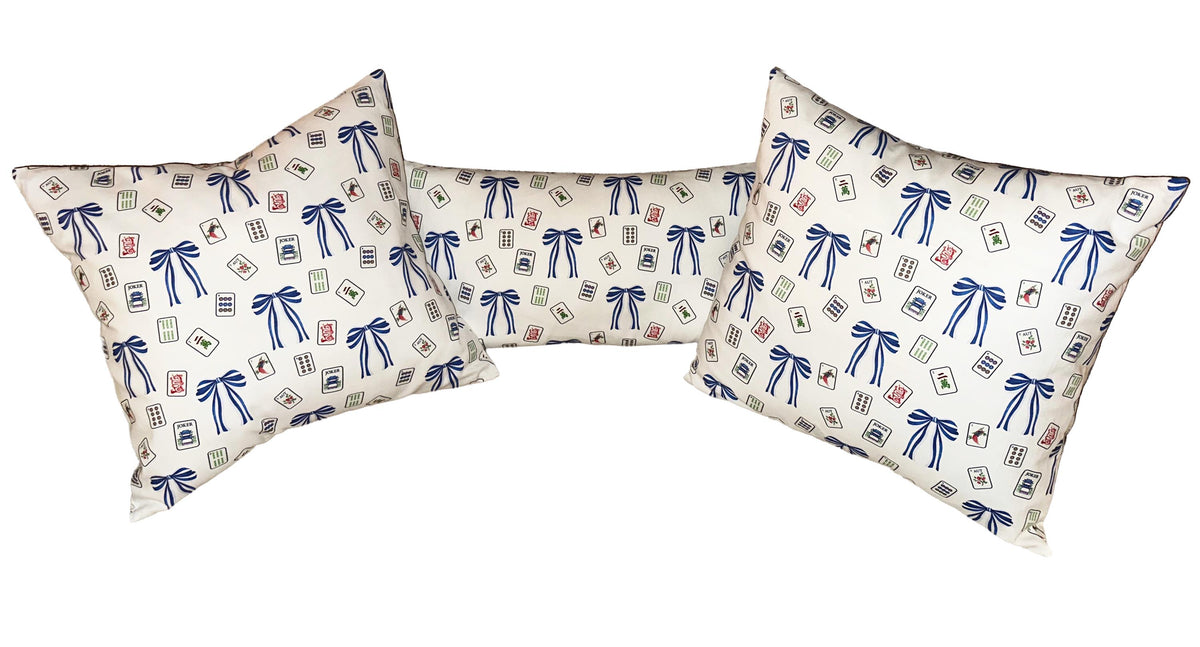 Mahjong Handmade Pillow cover