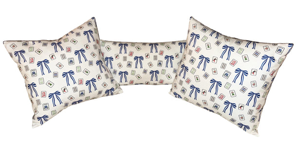Mahjong Handmade Pillow cover