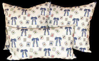 Mahjong Handmade Pillow cover
