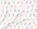 Mahjong Tablecloth: Handmade 100% Cotton Twill, 55" Square