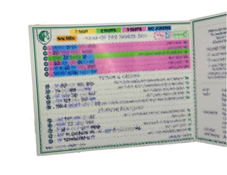 NEW! 2026 OMM Card with Line Finder/Cheat sheet (Mahj Helper for International Card)