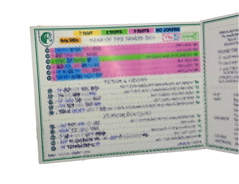 NEW! 2026 OMM Card with Line Finder/Cheat sheet (Mahj Helper for International Card)