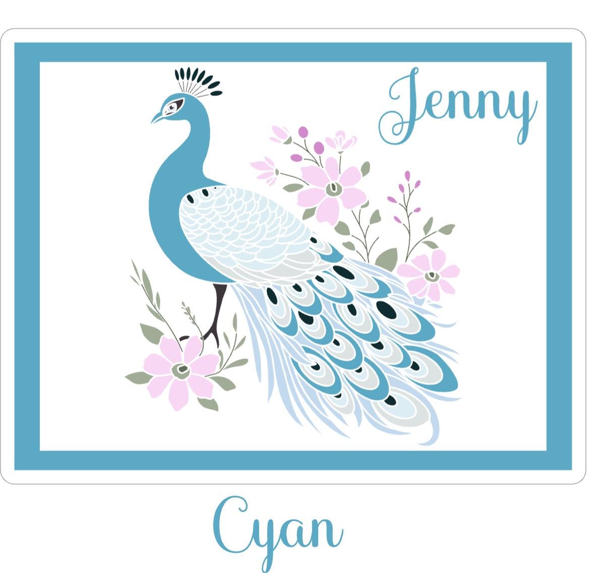 Mahjong Card Cover Sticker, Personalized