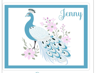Mahjong Card Cover Sticker, Personalized