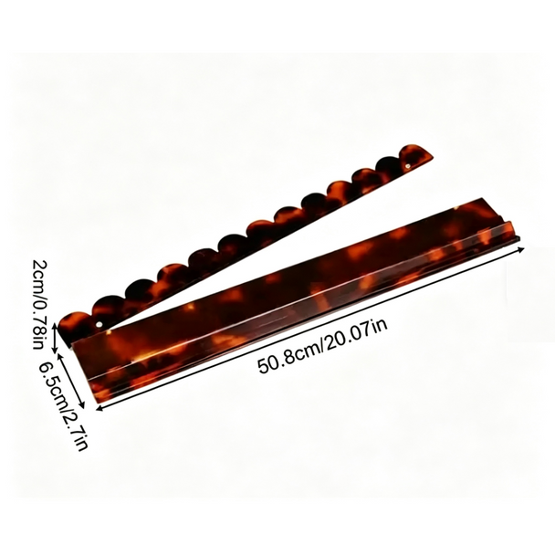 #59 Rack with Pusher, mahjong, set of 4, light tortoise